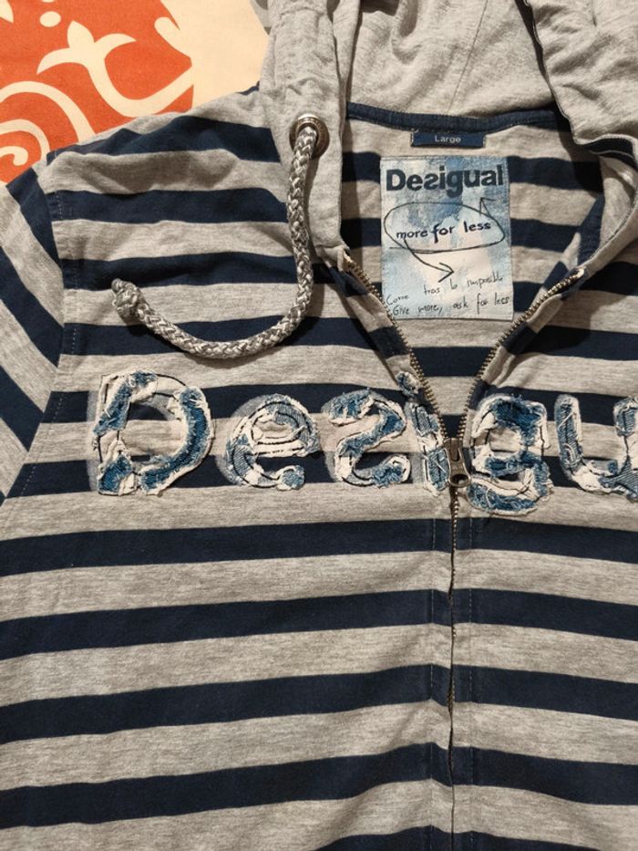 Veste à capuche Desigual T L - photo numéro 5