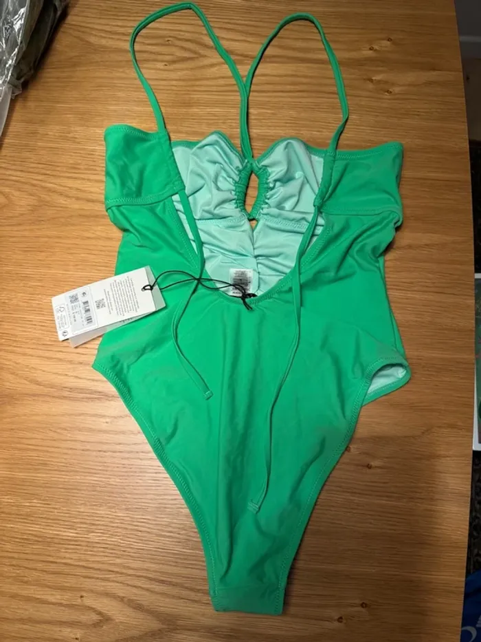 Maillot de bain Scotch & Soda une pièce taille S neuf couleur vert - photo numéro 2