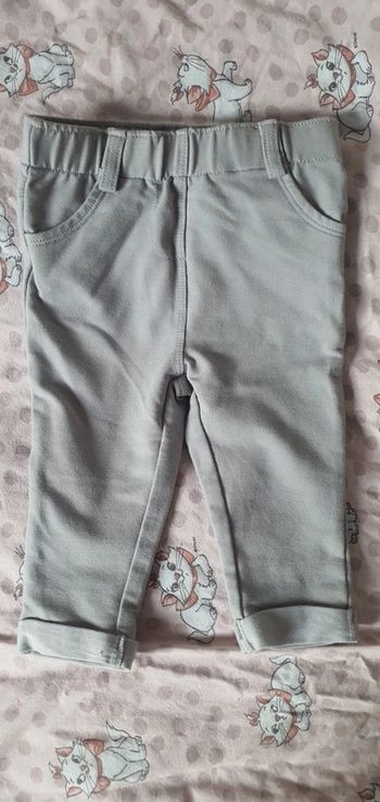 Legging gris 9 mois kiabi