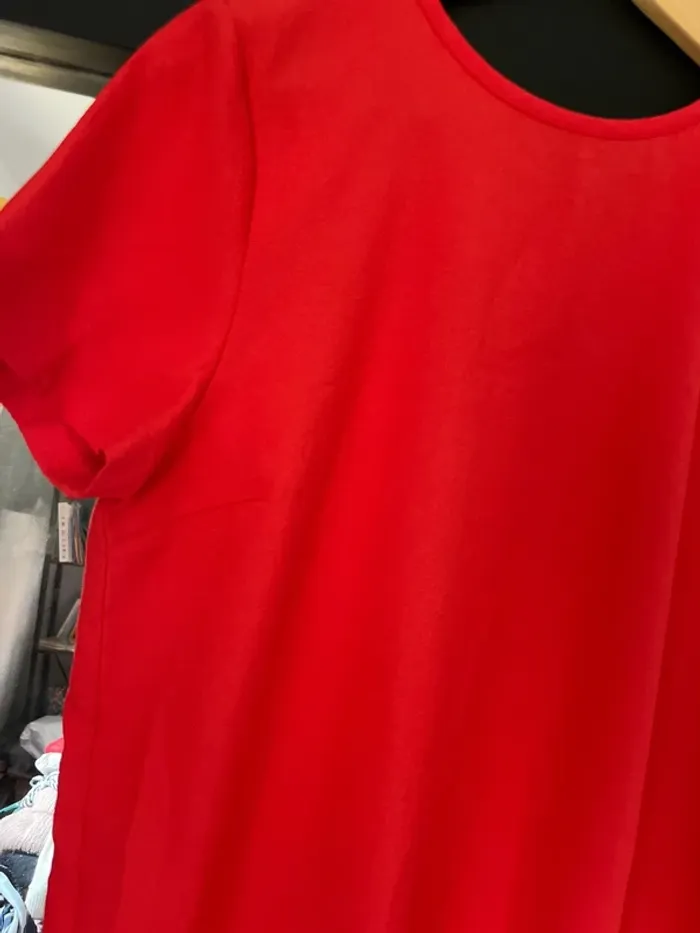 Robe rouge Zara - photo numéro 2