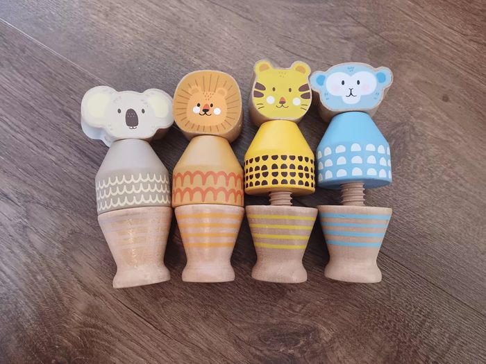 Jouet a visser en bois - cultura - Animaux - photo numéro 3