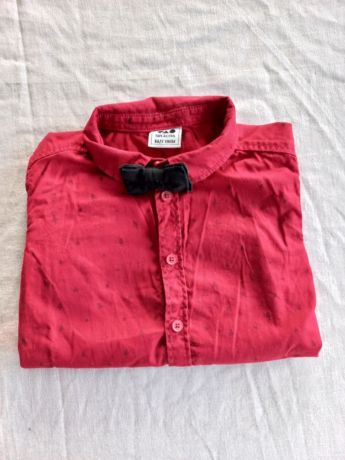 Chemise Noël garçon 6 ans - photo numéro 7