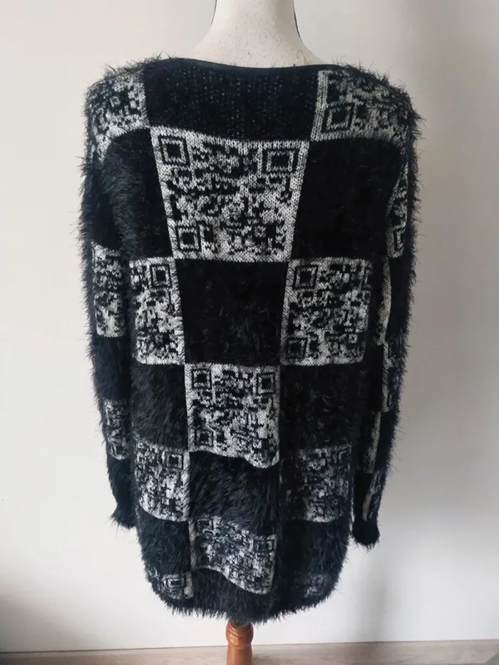 Très belle veste style Angora 55% coton - photo numéro 4