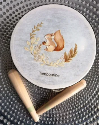 Tambourin et baguettes