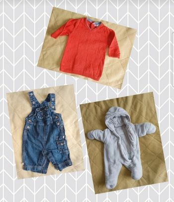 Lot vêtement garçons 1 mois