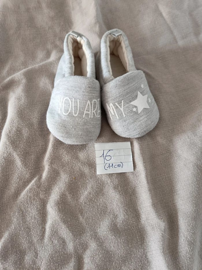 Chaussons bébé 16 mixte
