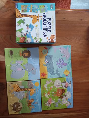 Puzzles évolutifs X4