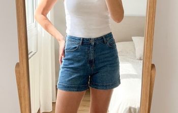 Short en jean femme Kiabi – coupe slim – taille 40 – très bon état