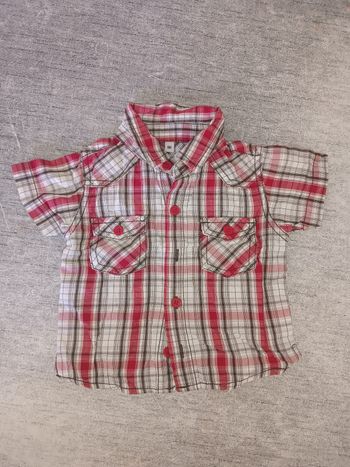 Chemise bébé garçon 6 mois