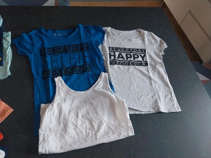 Lot de 3 tee shirt gemo 10 ans