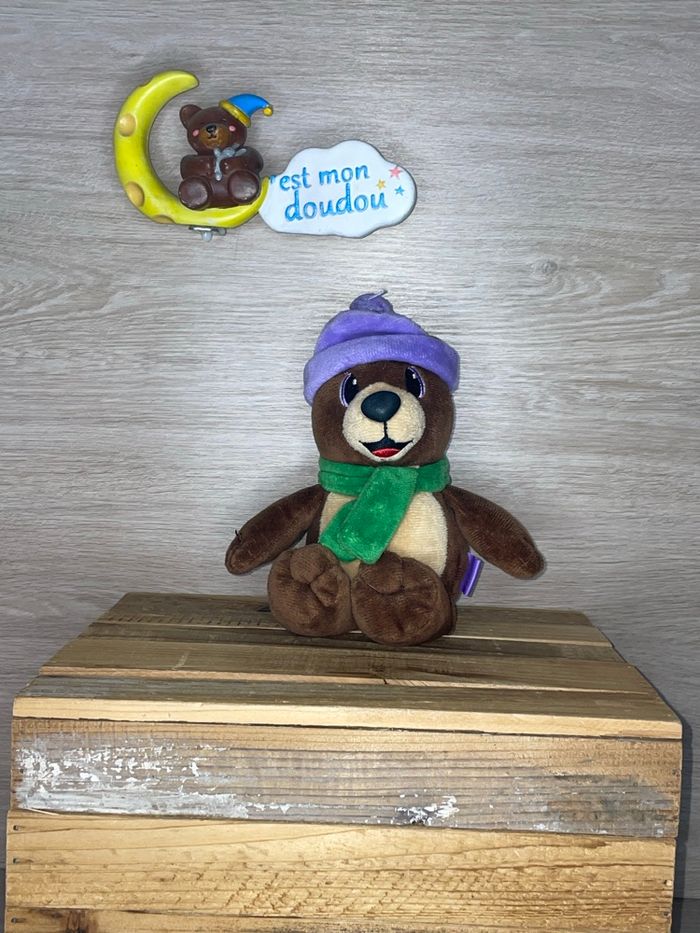 DIV490 doudou ours 🐻 milka - photo numéro 1
