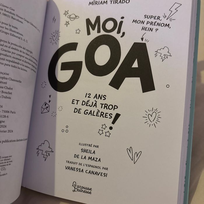 Livre Moi Goa 12 ans et déjà trop de galères - photo numéro 3