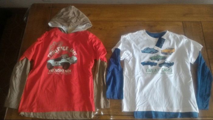 Lot de 8 tee-shirts manches longues - photo numéro 2