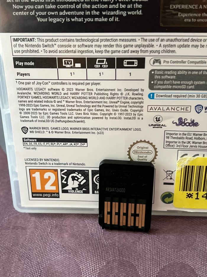 Jeu Nintendo Switch hogwarts legacy - photo numéro 4
