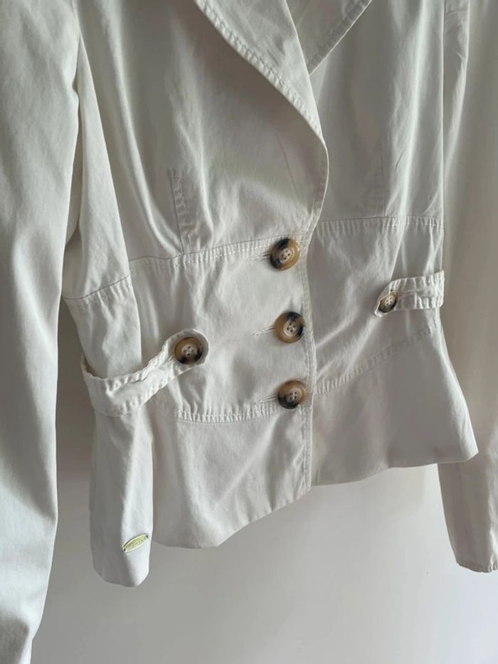 Veste blanche Y2K style bustier Climona - photo numéro 2