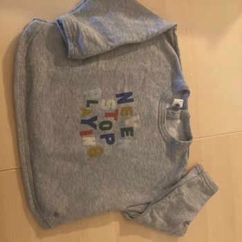 pull petit bateau  « never stop playing »