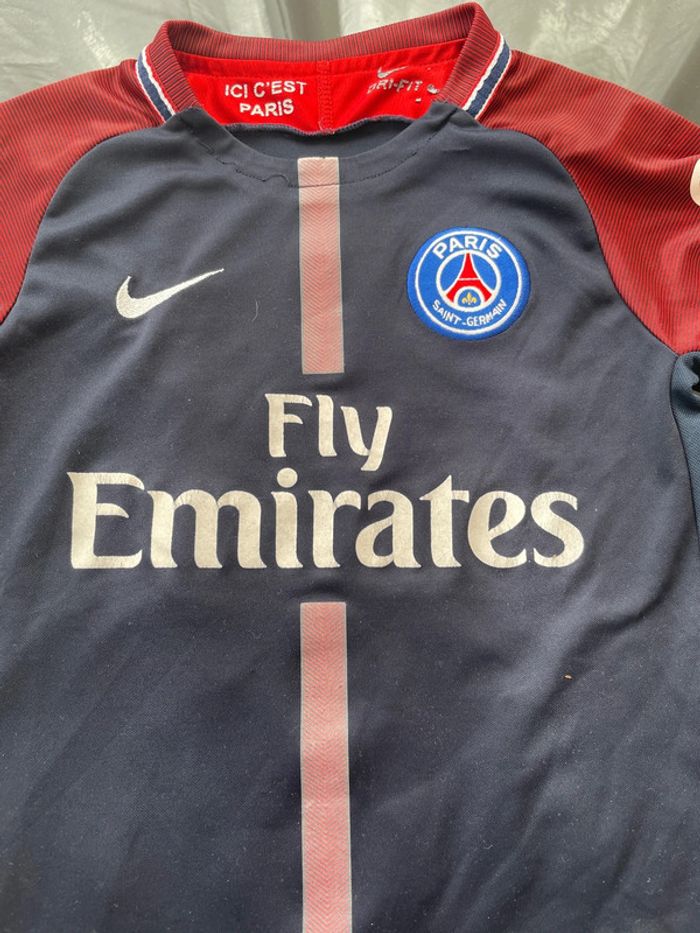 T-shirt, PSG en taille 7/8 ans - photo numéro 3