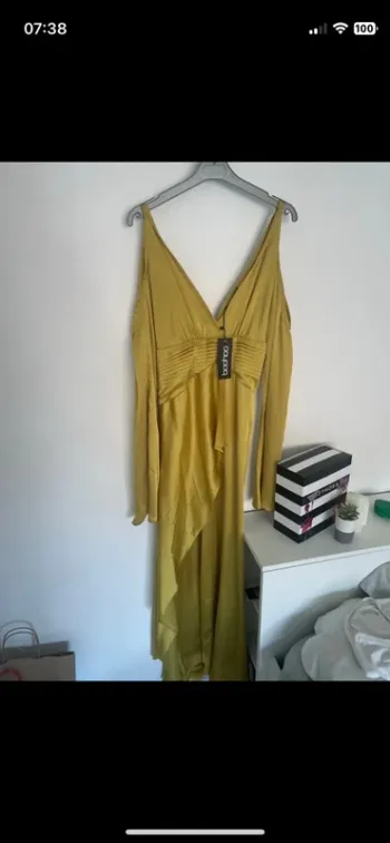Robe de soirée/ cocktail neuve boohoo 36 S