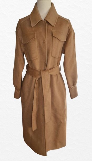Manteau long camel Liu Jo taille 34