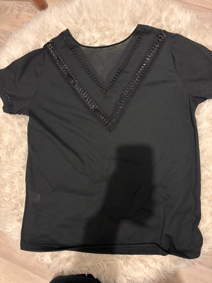 Tee shirt noir collection IRL - photo numéro 3