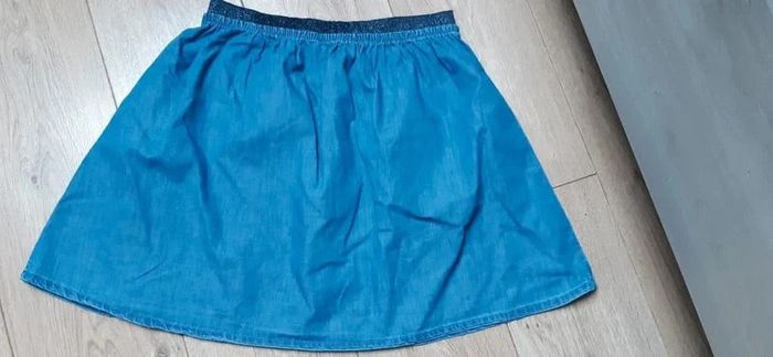 Jupe légère bleu jeans 12 ans neuve jamais portée - photo numéro 3