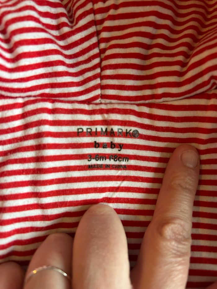 Compilote rennes 3-6 mois Primark - photo numéro 5