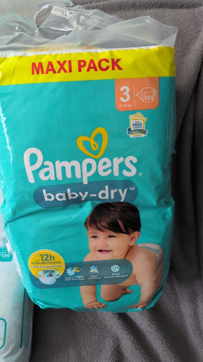 Couches Pampers baby dry - photo numéro 2