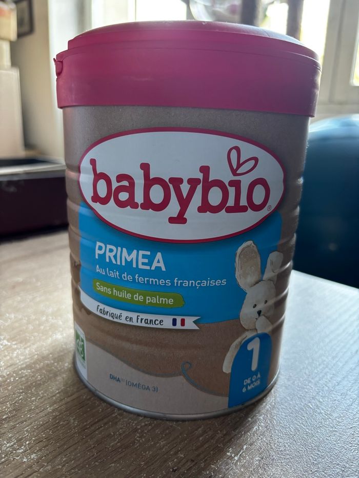 Lait infantile 1er âge Babybio