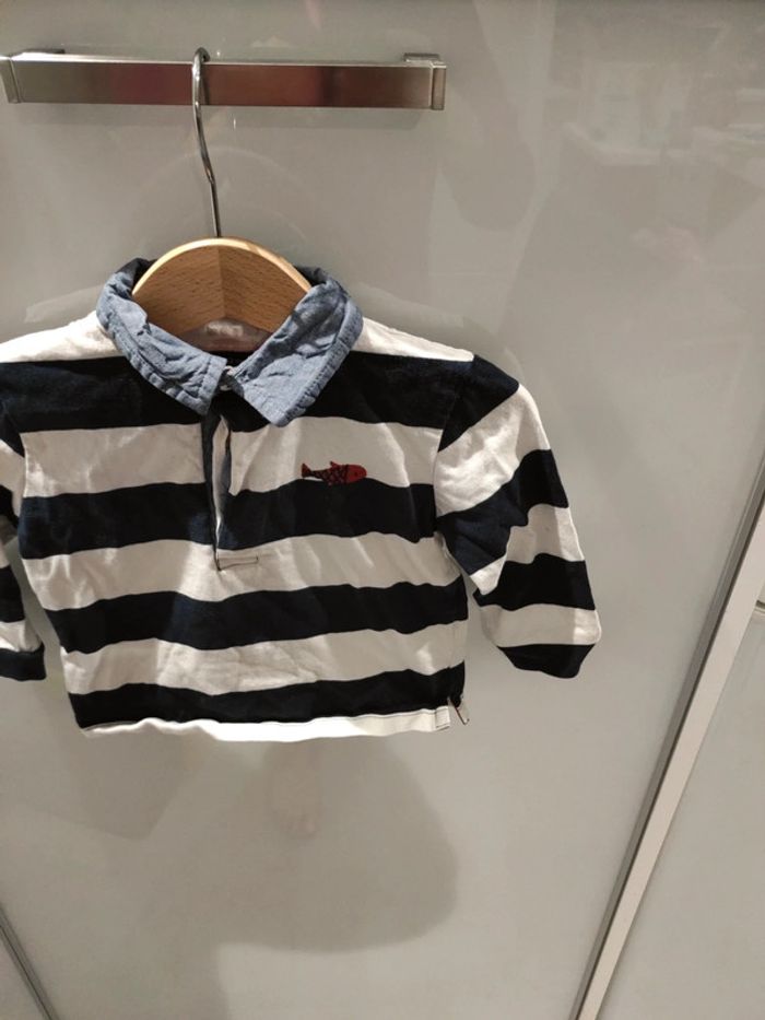 Polo manches longues 12 mois - photo numéro 3