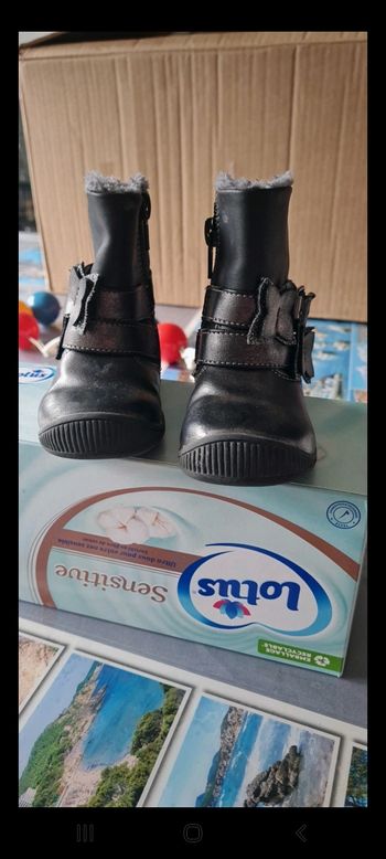 Bottes fille taille 18