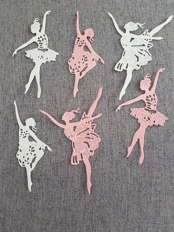 Lot embellissement scrapbooking, ballerines