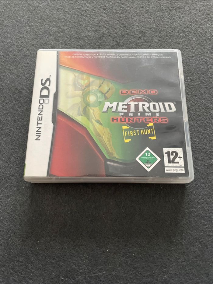 Demo Metroid Prime Hunters First Hunt Jeu Nintendo DS Complet FR