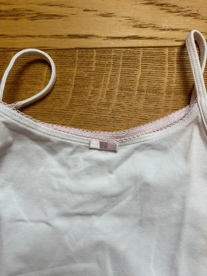 Lot de 2 maillots de corps à bretelles Okaïdi 8 ans - photo numéro 2