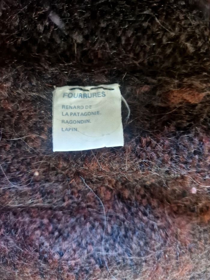 Manteau en fourrure  , femme , vintage  , taille M - photo numéro 9