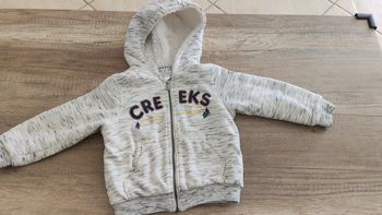 Veste chaude zippée 36 mois