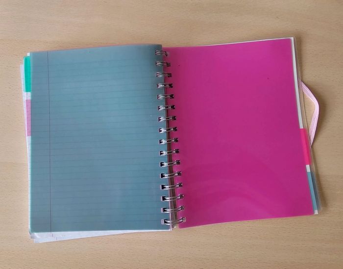 Bloc de cours avec spirale A5 - photo numéro 4