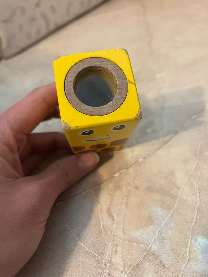 Blocs en bois animaux – Jouet éducatif coloré - photo numéro 8