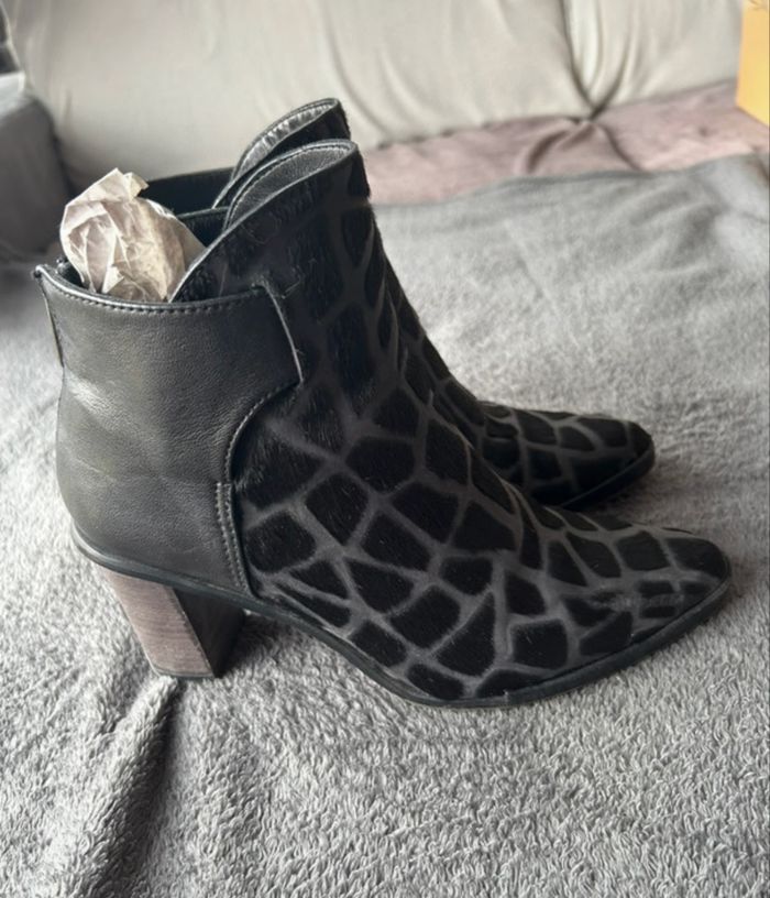 Bottines en daim - photo numéro 3