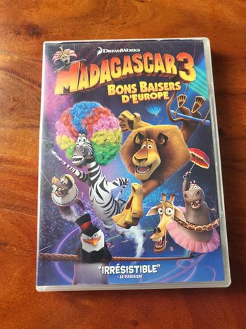 Dvd Madagascar 3