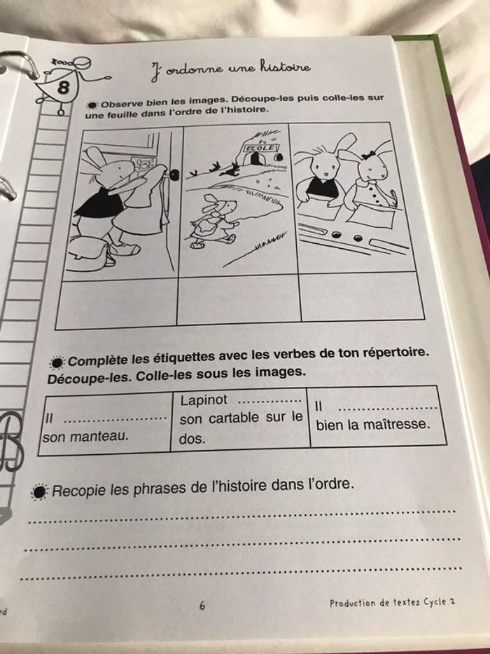 Écrire des textes cp édition sed collection duplimat - photo numéro 9