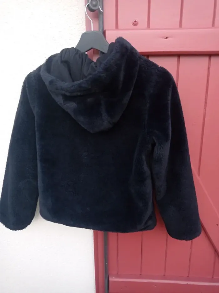 Veste épaisse toute douce noir - photo numéro 4
