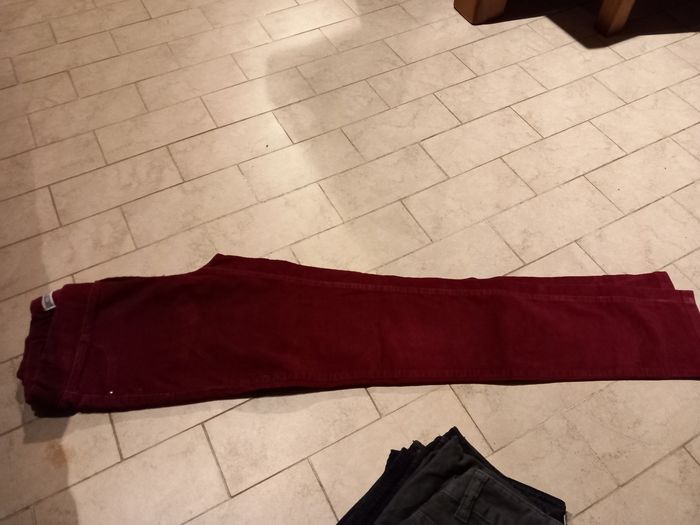 Lot 6 pantalons velours (12 ans) - photo numéro 3