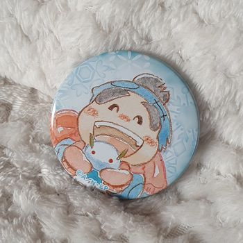 Badge broche manga goodies japon japan rantaro shinbei fukutomi