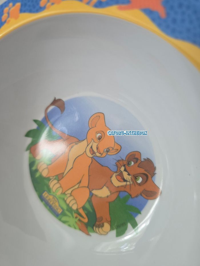 Bol / Bowl Disney Le Roi Lion 2 Kovu Kiara The Lion King II - photo numéro 4