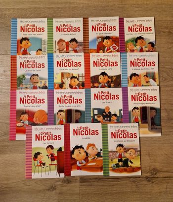 Lot de 15 livres cp le petit Nicolas