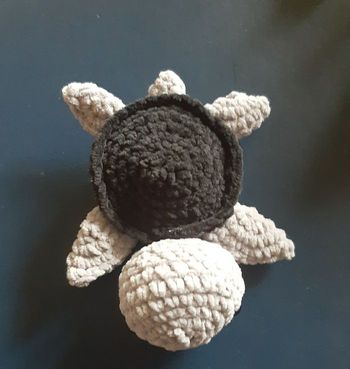 Tortue laine velours