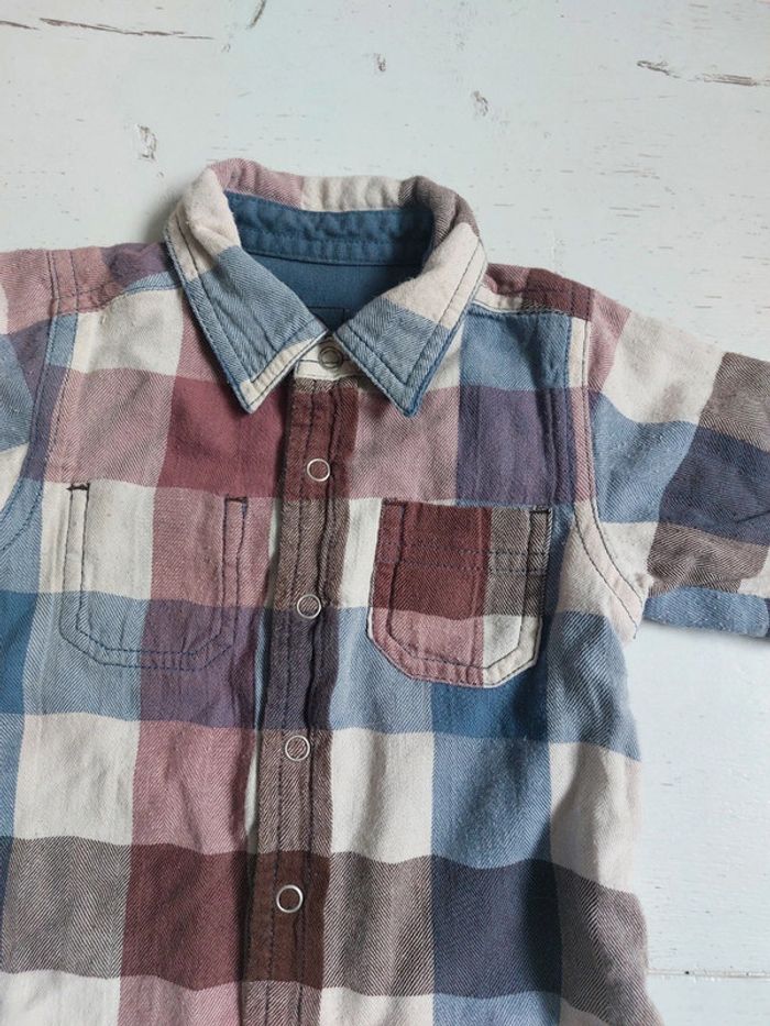 Surchemise Petit Bateau Taille 3 mois - photo numéro 2