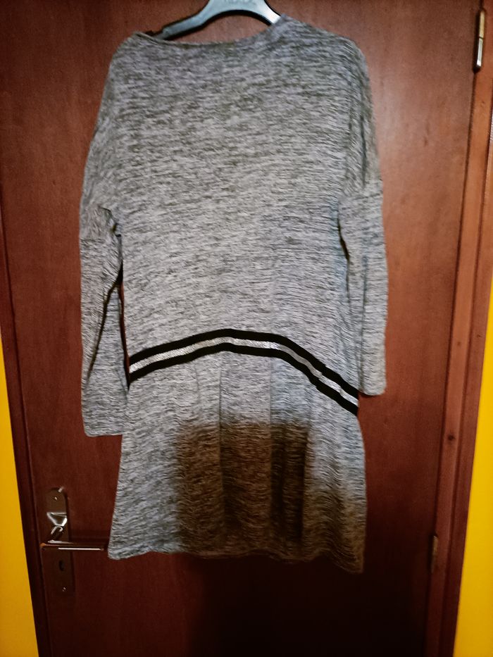 Robe grise à manches longues - photo numéro 2