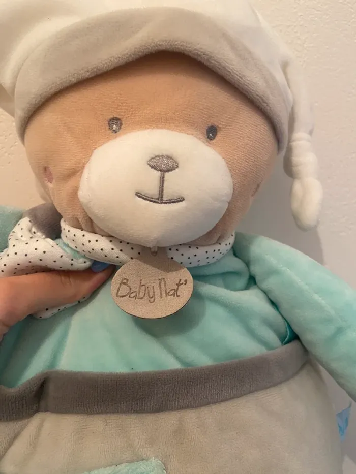 Peluche pyjama Baby Nat - photo numéro 3