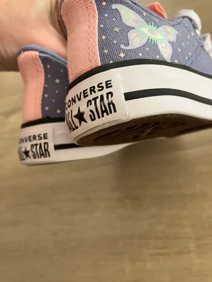 Chaussures baskets converse taille 28 - photo numéro 5